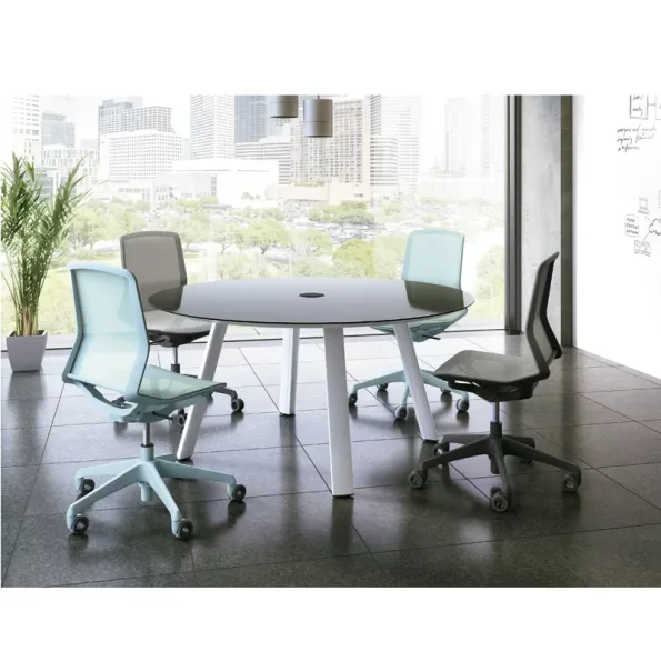 Silla Escritorio Cynara Celeste - Imagen 4