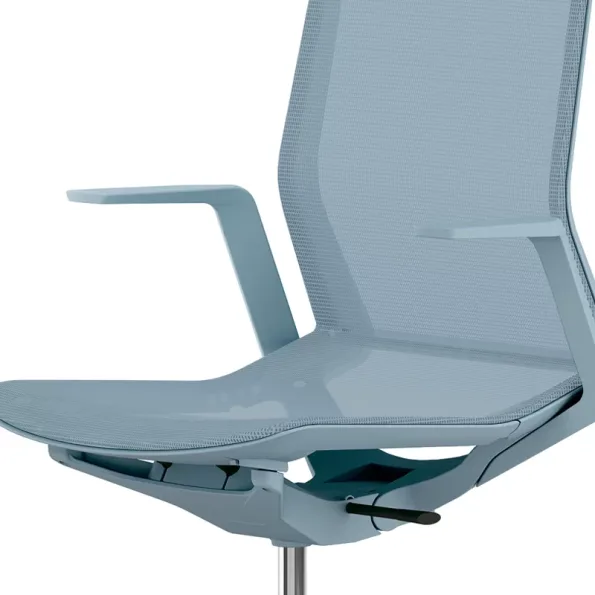 Silla Escritorio Cynara Celeste - Imagen 3