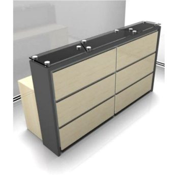 Mueble para Recepción Recto Laminado | Euromob