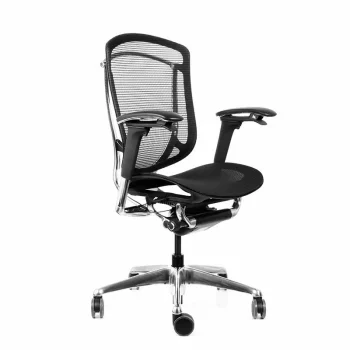 Silla Ergonómica Contessa Seconda Negra - Tienda Contatto