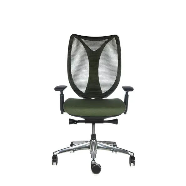 Silla Ergonómica Sabrina Verde/Negro - Tienda Contatto