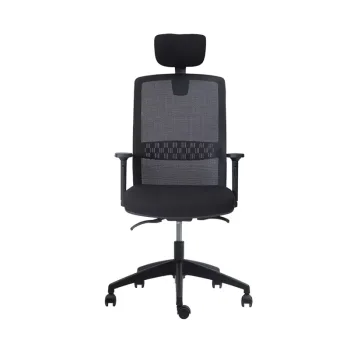 Silla Escritorio Big Boss Con Cabecero - Tienda Contatto