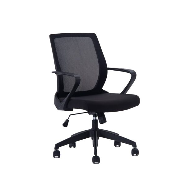 Silla Escritorio R6 Negra - Tienda Contatto