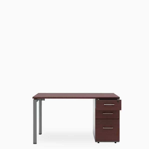 Escritorio Neo 140x60 con cajonera melamina - Imagen 5