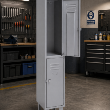 Lockers Metálico 1 Cuerpo / 2 Puertas